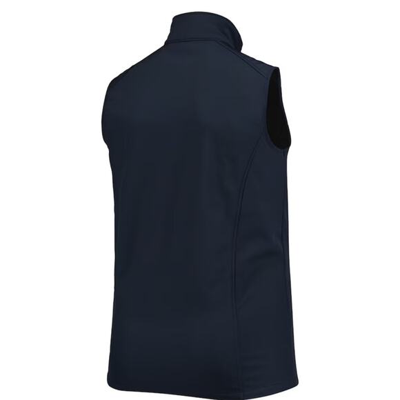 Men's Denver Broncos Dunbrooke Navy Big & Tall Archer Softshell Full-Zip Vest L - Picture 3 of 7